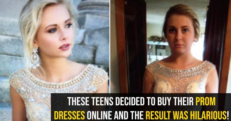 These Teens Decided To Buy Their Prom Dresses Online And The Result Was Hilarious!