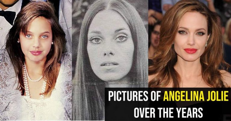 Pictures Of Angelina Jolie Over The Years That Show Her Evolution From A Young Girl To A Bombshell