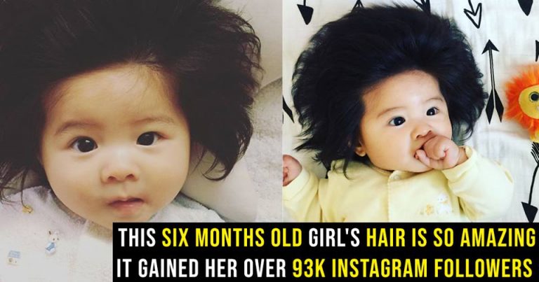 This Six Months Old Girl’s Hair Is So Amazing It Gained Her Over 93K Instagram Followers