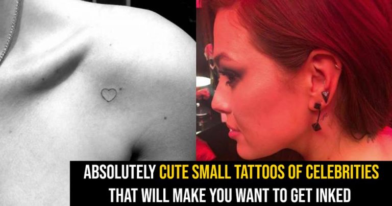 30 Absolutely Cute Small Tattoos Of Celebrities That Will Make You Want To Get Inked