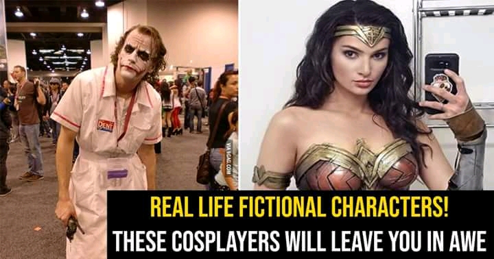 Real Life Fictional Characters! These Cosplayers Will Leave You In Awe