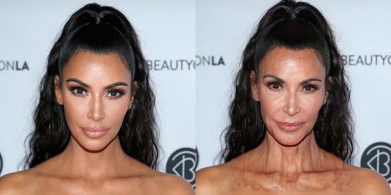The Kardashians With FaceApp’s Old Age Filter Look Hilarious