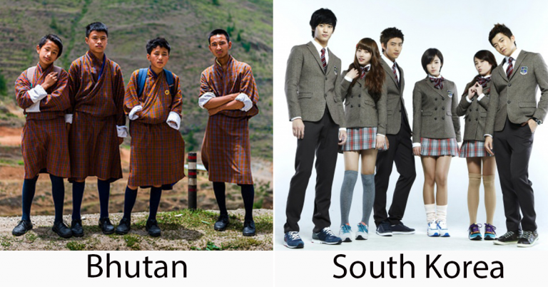 This Is How School Uniform Look Like In Different Countries Around The World