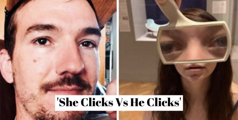 Funny Comparison Between The Pictures HE Clicks Vs SHE Clicks