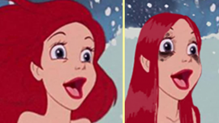 Disney Princesses With Normal Makeup Like Common People