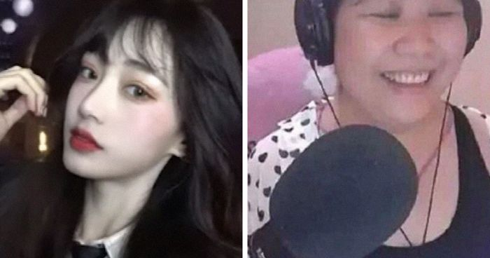 Beauty Filter Of A Chinese Vlogger Turns Off Mid-Stream And She’s Exposed As A 58-Year-Old.