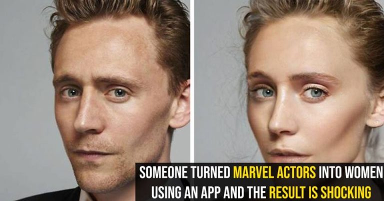 Someone Turned Marvel Actors Into Women Using An App And The Result Is Shocking