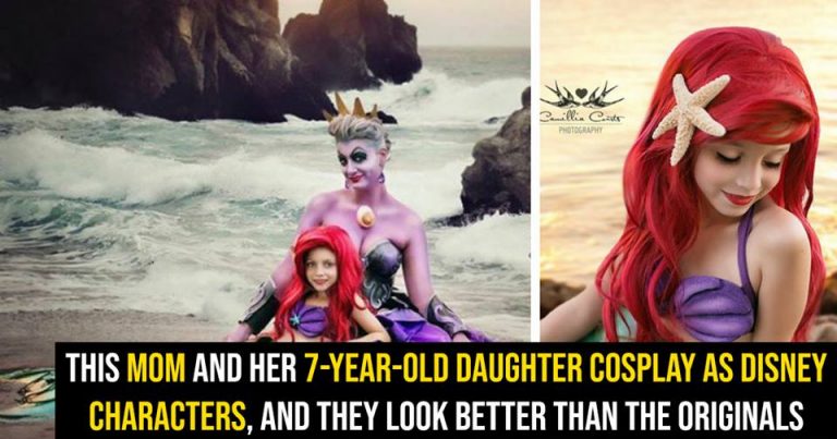 This Mom And Her 7-Year-Old Daughter Cosplay As Disney Characters, And They Look Better Than The Originals
