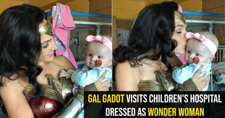 Gal Gadot Makes Surprise Visit To Children’s Hospital Dressed As Wonder Woman