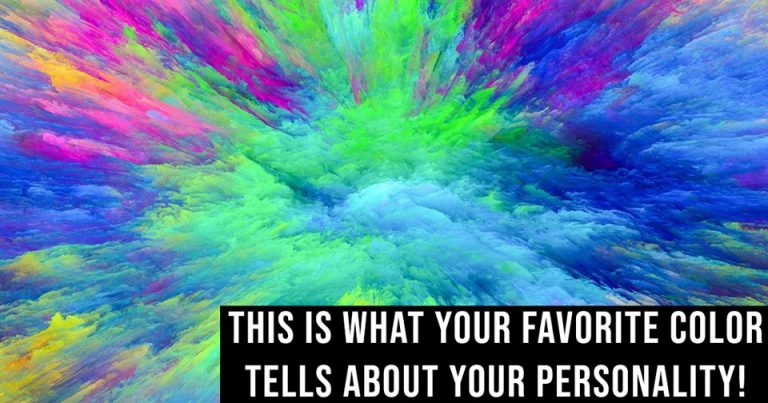 This Is What Your Favorite Color Tells About Your Personality!