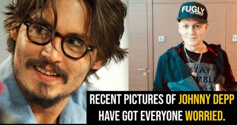 Recent Pictures Of Johnny Depp Has Got Everyone Worried.