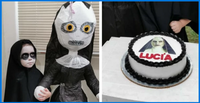 This 3-Year-Old Had “The Nun” Themed Birthday Party And Guess Who Replied?