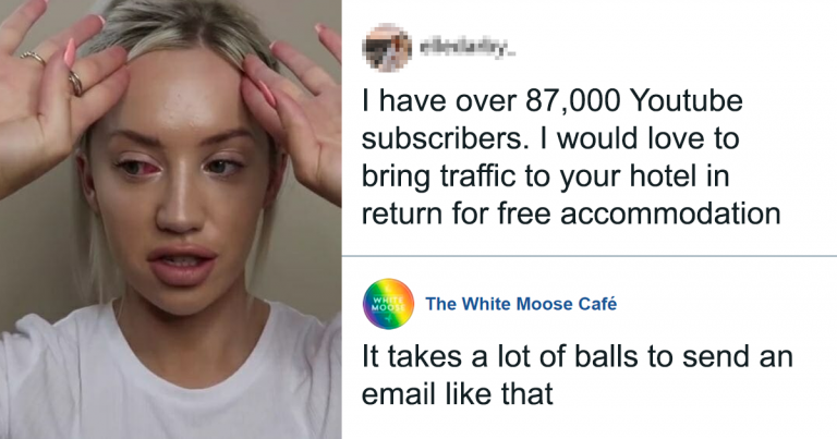Popular Influencer Asks For 5 Nights Hotel Stay For Promotion Making the Owner Furious