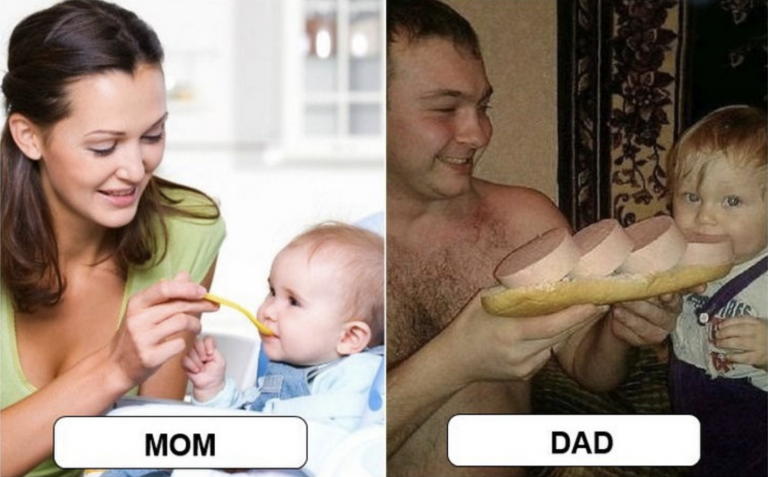 Ways Of Parenting For Moms And Dads Are Different