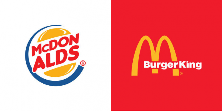 Somebody Mixed Up Famous Rival Brand Logos And It’s Confusing!